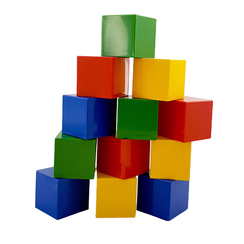 مکعب بازی مکعب های رنگی سنجاقک
