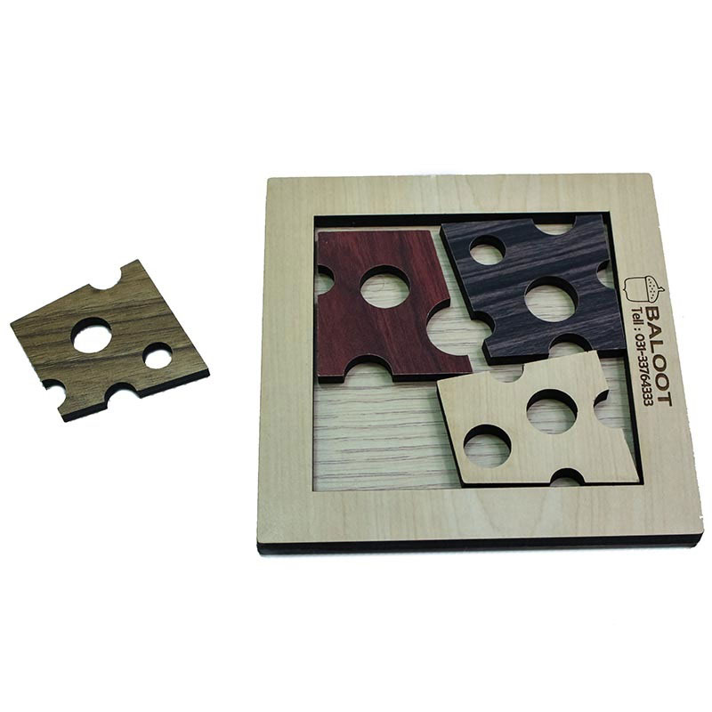 بازی فکری پازل پنیری